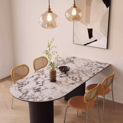 Elvi sintered stone dining table