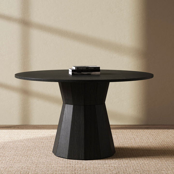 Keira round dining table - Black