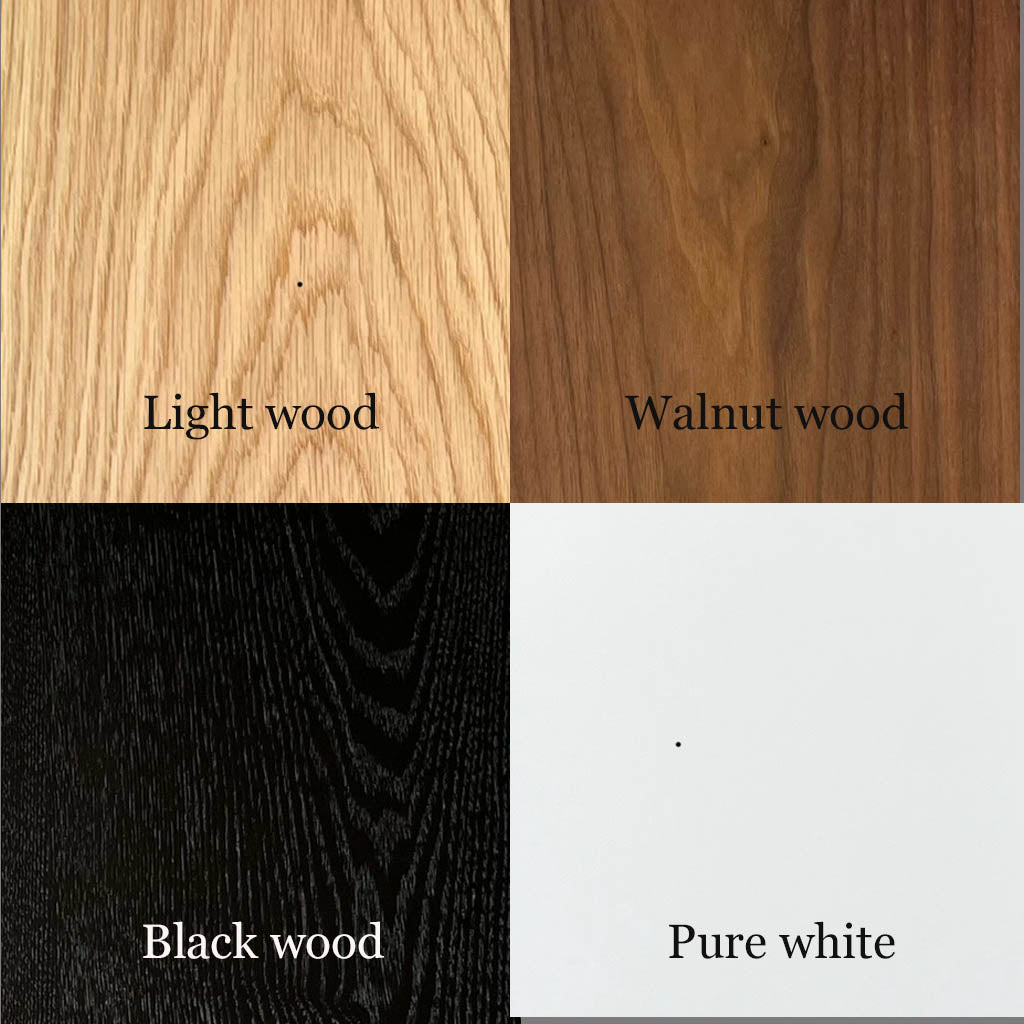 Sample swatches for wood dining table/dining bench – COMO decor