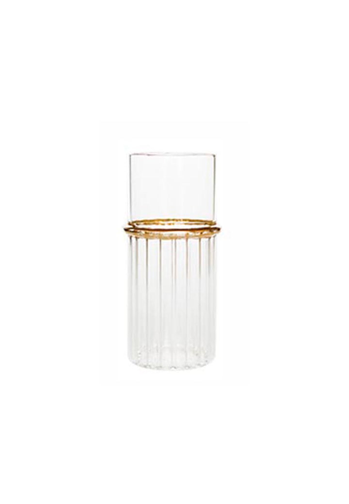 Clear vase - small