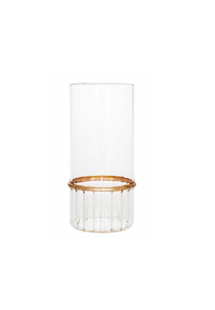 Clear vase - medium