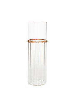 Clear vase - large