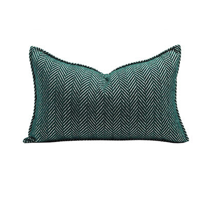 Textured twill cushion (long)